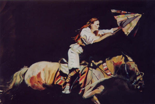 Peintures de chevaux d'ESKA